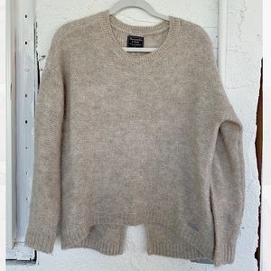 Abercrombie & Fitch Open Slit Sweater